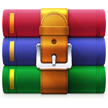 أيقونة برنامج فك الضغط WinRar - X64